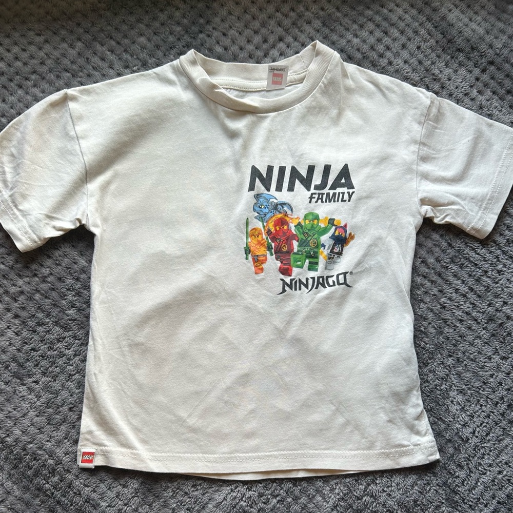 H&M Ninjago Family Graphic Tee - White